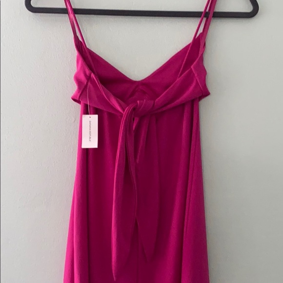 ❣️ FINAL SALE 🤍 Banana Republic Tie-Back Dress - Pink - Picture 4 of 5